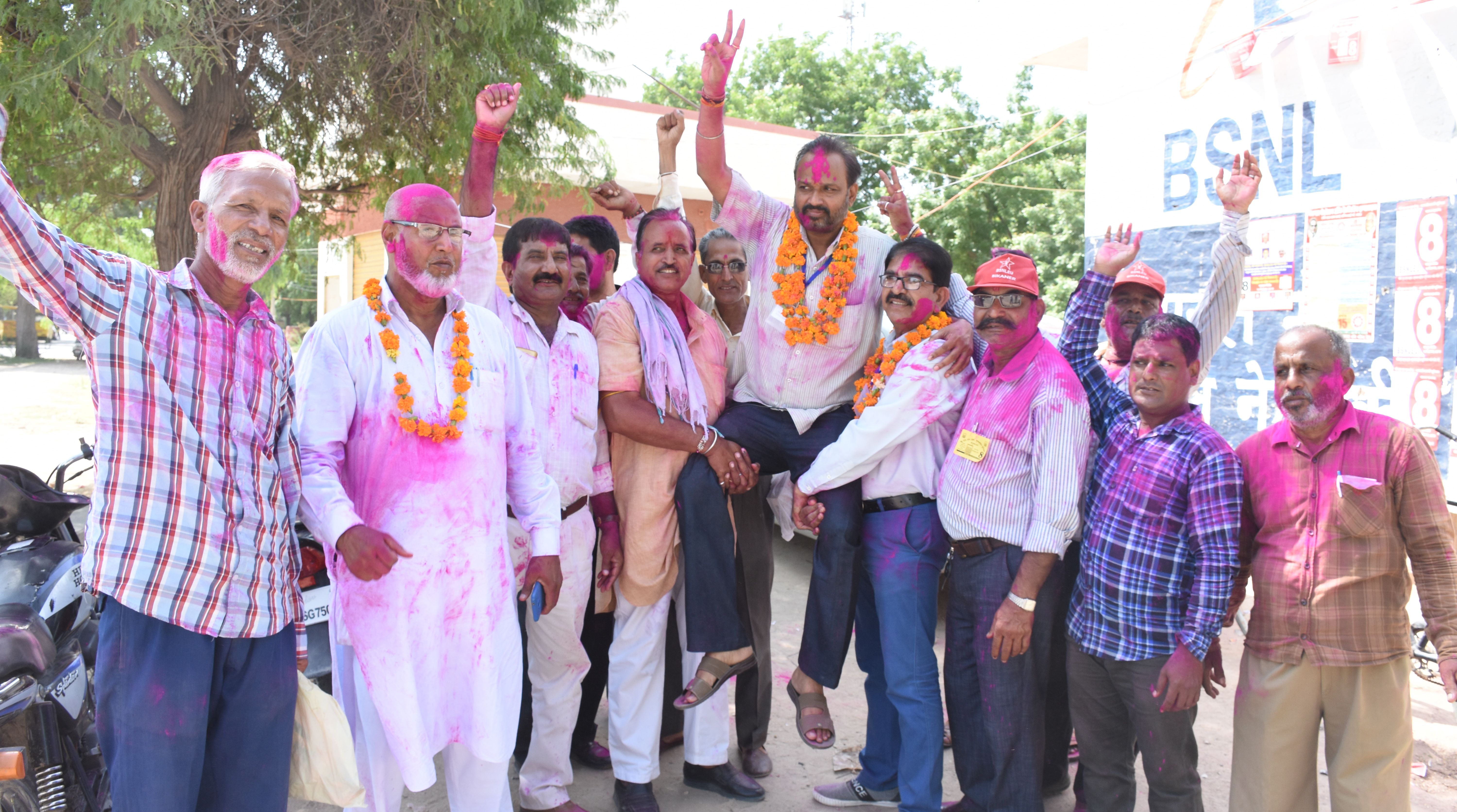 BSNLEU wins in Bikaner for the seventh time