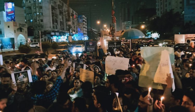 Protest March for justice for nimrita