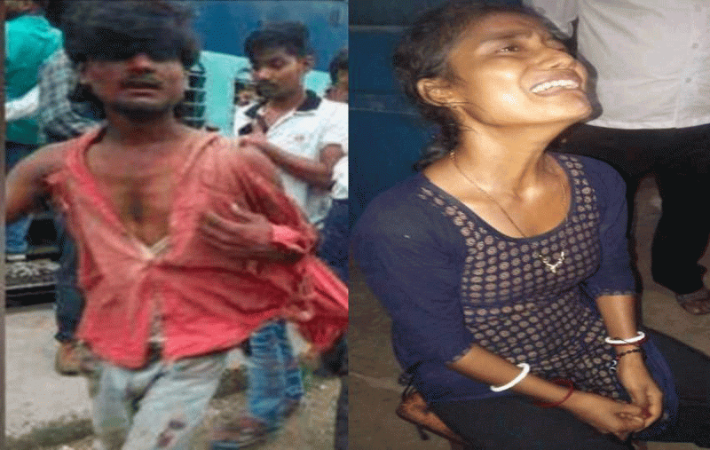 Young man throws baby down with IRCTC farakka express