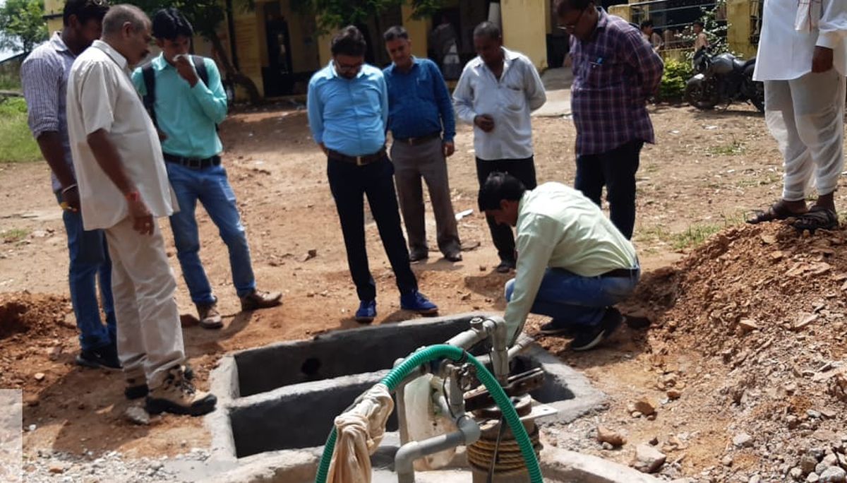 Visit of Deputy Director of Central Water Board