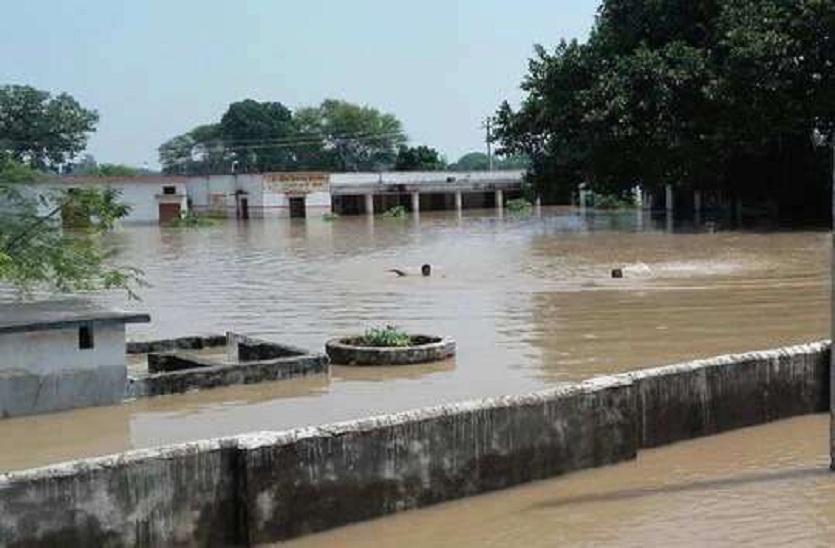 Heavy Flood in ballia 
