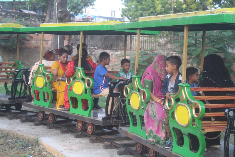 GST : यहाँ बच्चों के मनोरंजन पर भी जीएसटी - किराया अधिक होने से टॉय ट्रेन बच्चों से है दूर