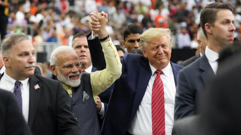Modi and Trump In Houston