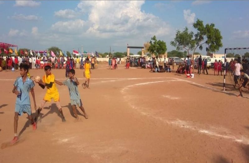 हैंडबॉल के लीग मैच में जालोर की बारां पर एकतरफा जीत