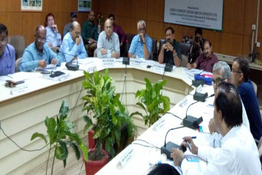 meeting at arid forest research centre