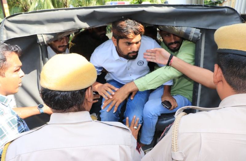 The fight between the principal and the student union president