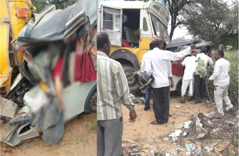 Rajasthan: 7 died in Road Accident in Jobner Jaipur