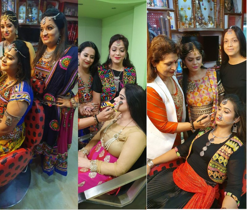 गरबा और डांडिया के लिए ब्यूटी ट्रीटमेंट और मेकअप के अपनाएं ये टिप्स...