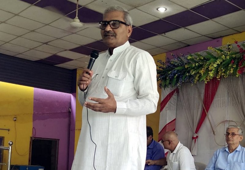 Disputed statement of BJP MP Janardan Mishra in Rewa