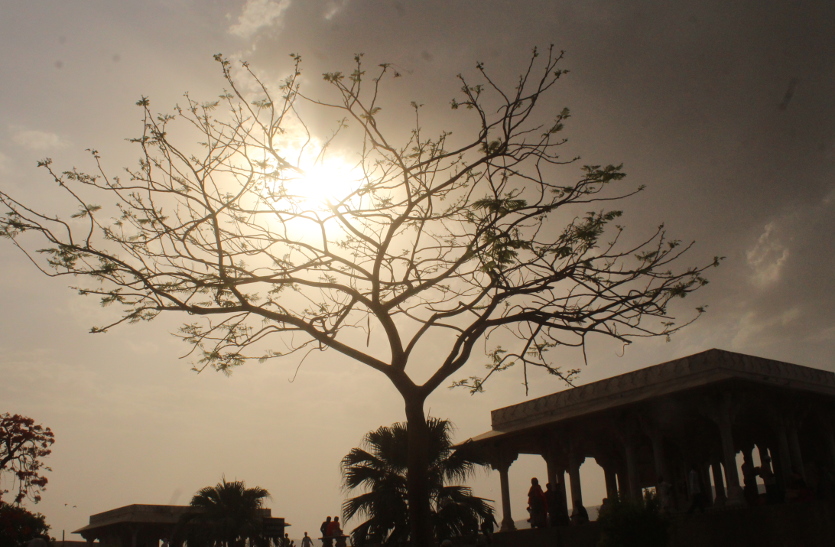 clouds scatter in ajmer