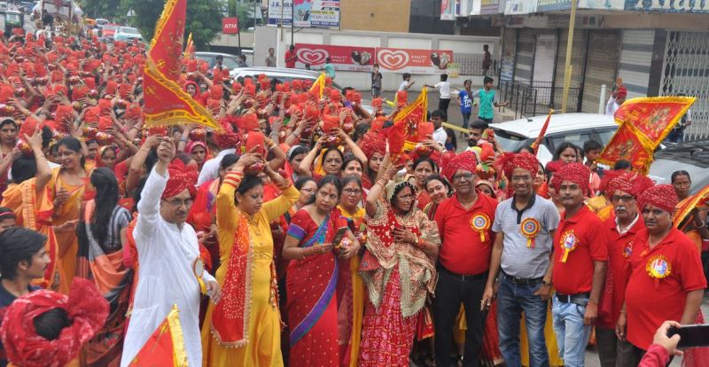 NAVRATRI NEWS: मां भगवती की भक्ति आराधना शुरू