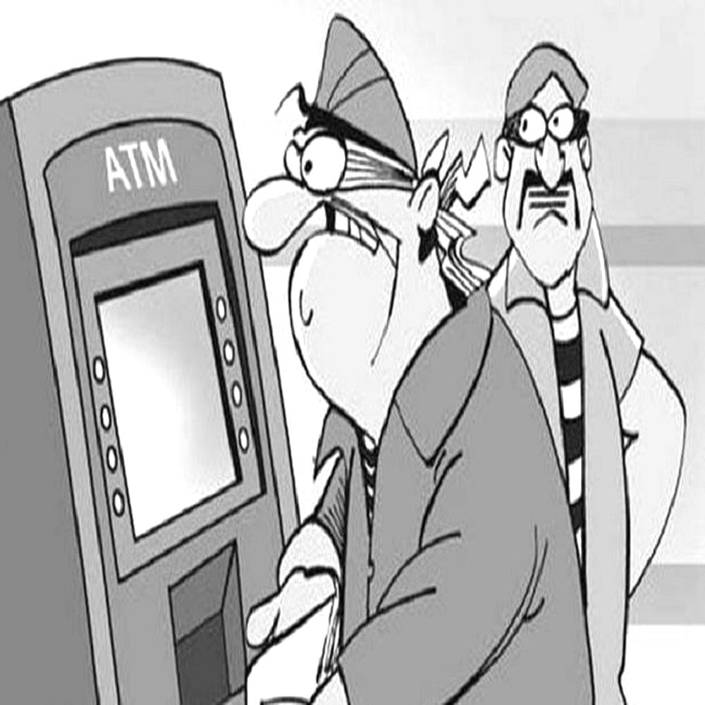 एटीएम से रुपए चोरी नहीं कर पाने के बाद चोरों न आखिर क्या किया..?