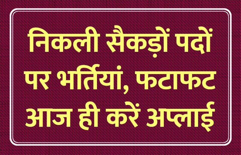 govt jobs in hindi, govt jobs, govt jobs 2019, Government Job 2019, Sarkari Naukri 2019, Latest Government job, sarkari jobs, 10th pass govt jobs, 12th pass govt jobs, सरकारी नौकरी, सरकारी नौकरी 2019, rojgar samachar, employment news in hindi, rojgar samachar in hindi, upsc jobs in hindi, 10th pass govt jobs 2019, UPSC, government jobs, UPSC exam, Sarkari Naukri, latest government jobs, jobs in hindi, latest jobs news, UPSC Jobs, upsc vacancy,