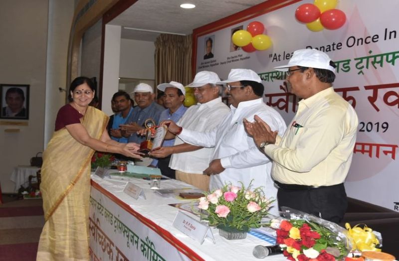 जेएलएन अस्पताल का ब्लड बैंक राज्य स्तर पर प्रथम