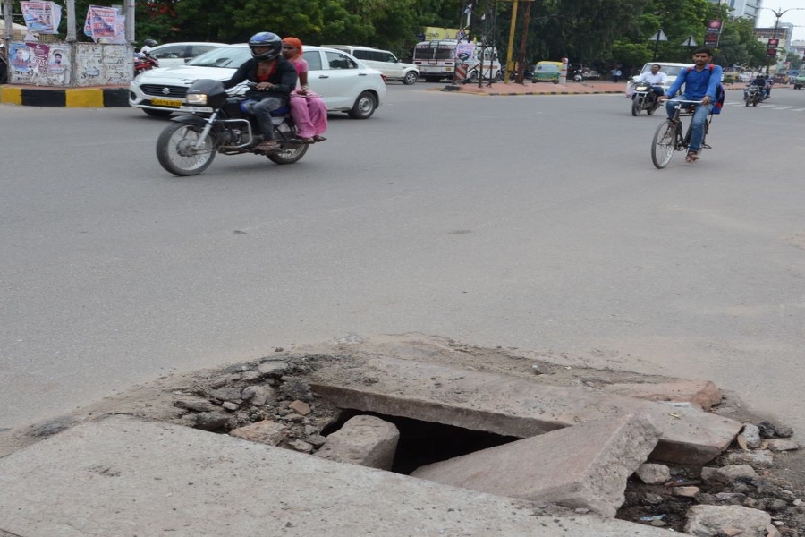 poor condition of roads in jodhpur