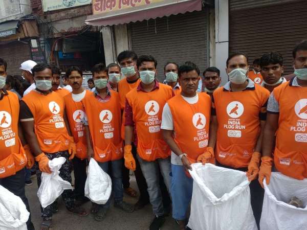 स्वच्छाग्रहिय़ों का सम्मान भी किया गया। 