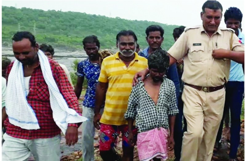 Youth trapped on Chuliya Waterfall