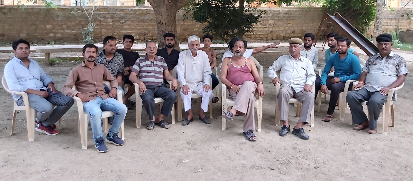 Changemaker campaign:Swaraj meeting held in Ward no. 1 in jaisalmer,Changemaker campaign:Swaraj meeting held in Ward no. 1 in jaisalmer