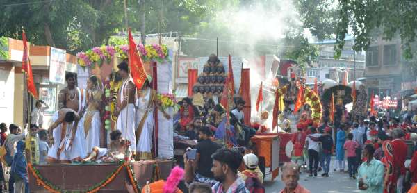 Shobha Yatra of Ambe mata temple in Ajmer
