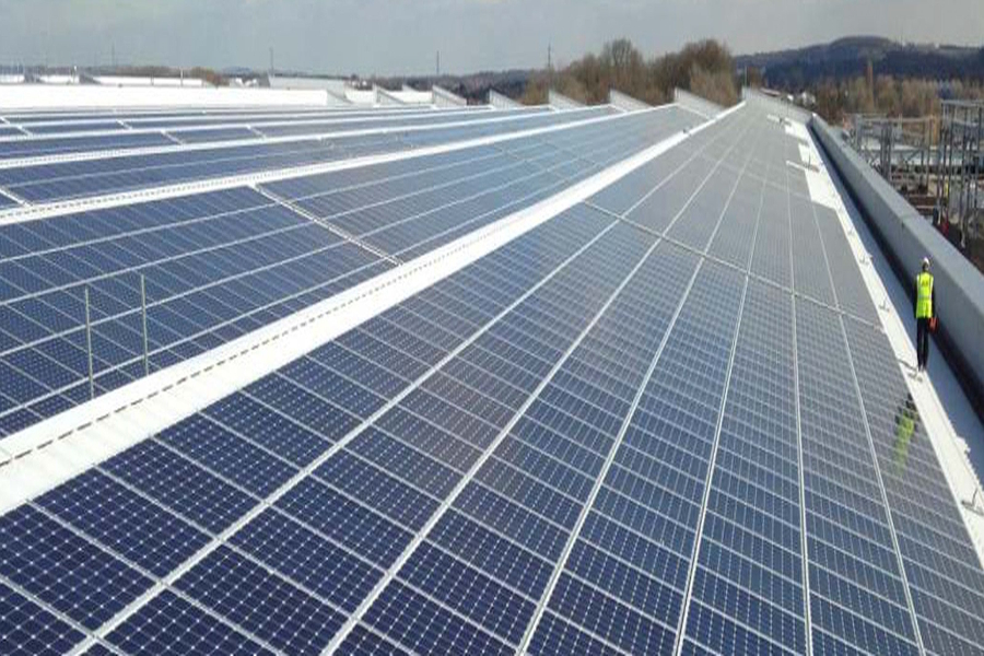 solar plants established in rajasthan 