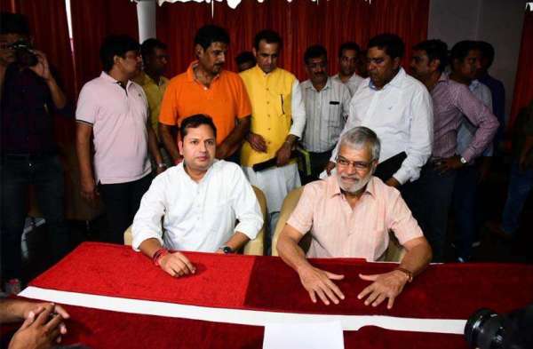 वैभव गहलोत राजस्थान क्रिकेट संघ के बने  नए अध्यक्ष देखे तस्वीरों में माहौल