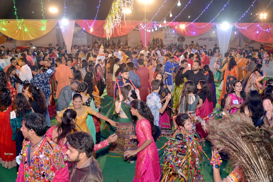 Dandiya Festival organized by Rajasthan Patrika kota and Pan Bahar 