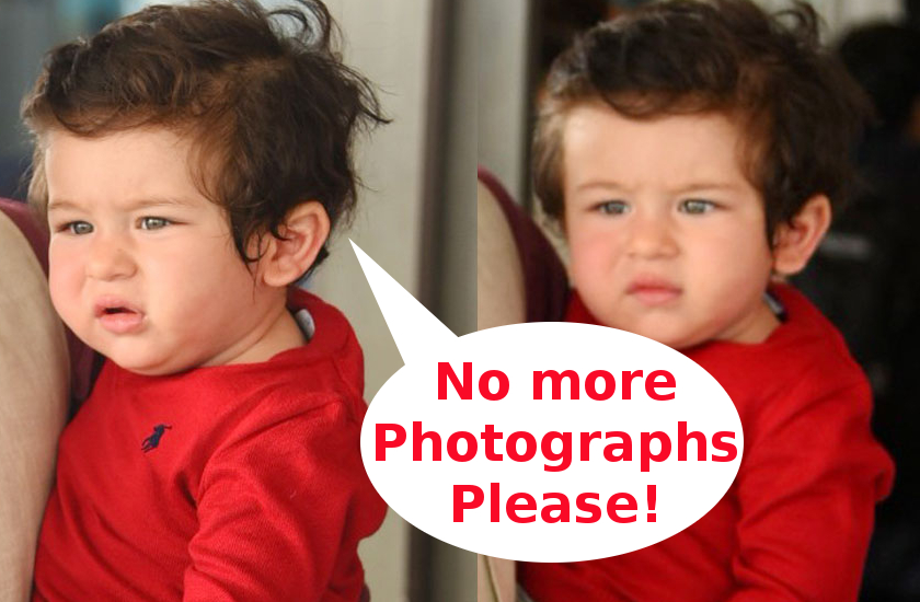 अब तैमूर को पापराजी नहीं आता पसंद, सीख लिया बोलना- 'नो फोटोग्राफ प्लीज'