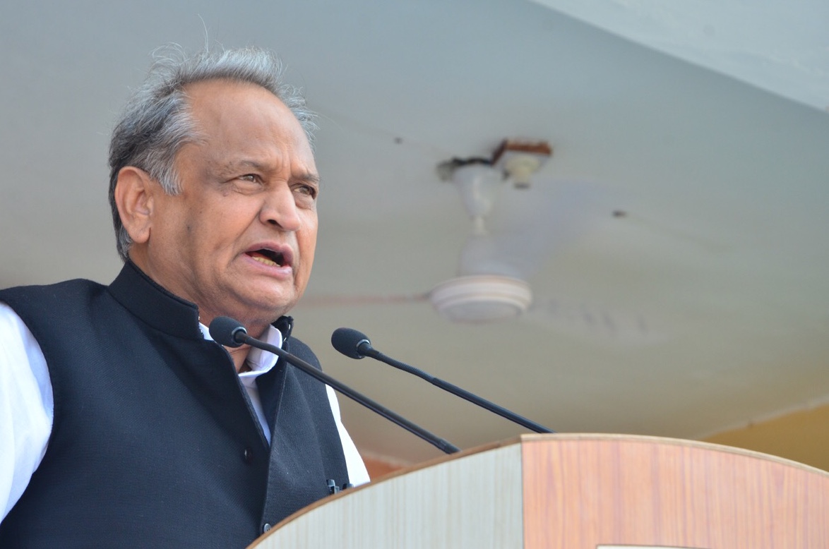 CM Ashok Gehlot said that violence can never be the answer to violence