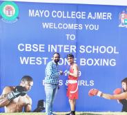 Udaipur players won medals