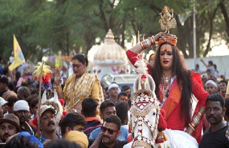 Mahamandaleshwar Laxminarayan Tiwari Kinnar Akhara wrote letter to dm