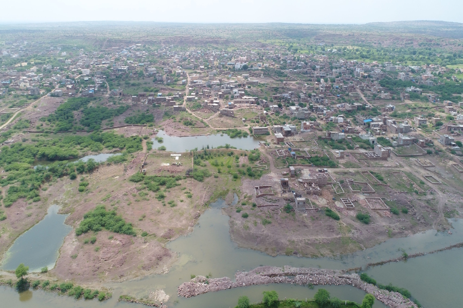 encroachment at catchment area of water bodies in jodhpur