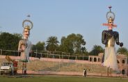 Dussehra Festival : पटेल मैदान में 65 फीट का जलेगा रावण आज