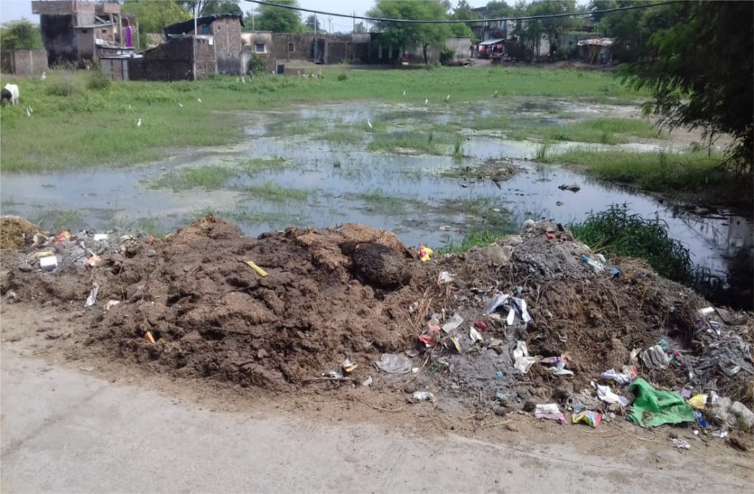 Naugaon Panchayat defying cleanliness campaign