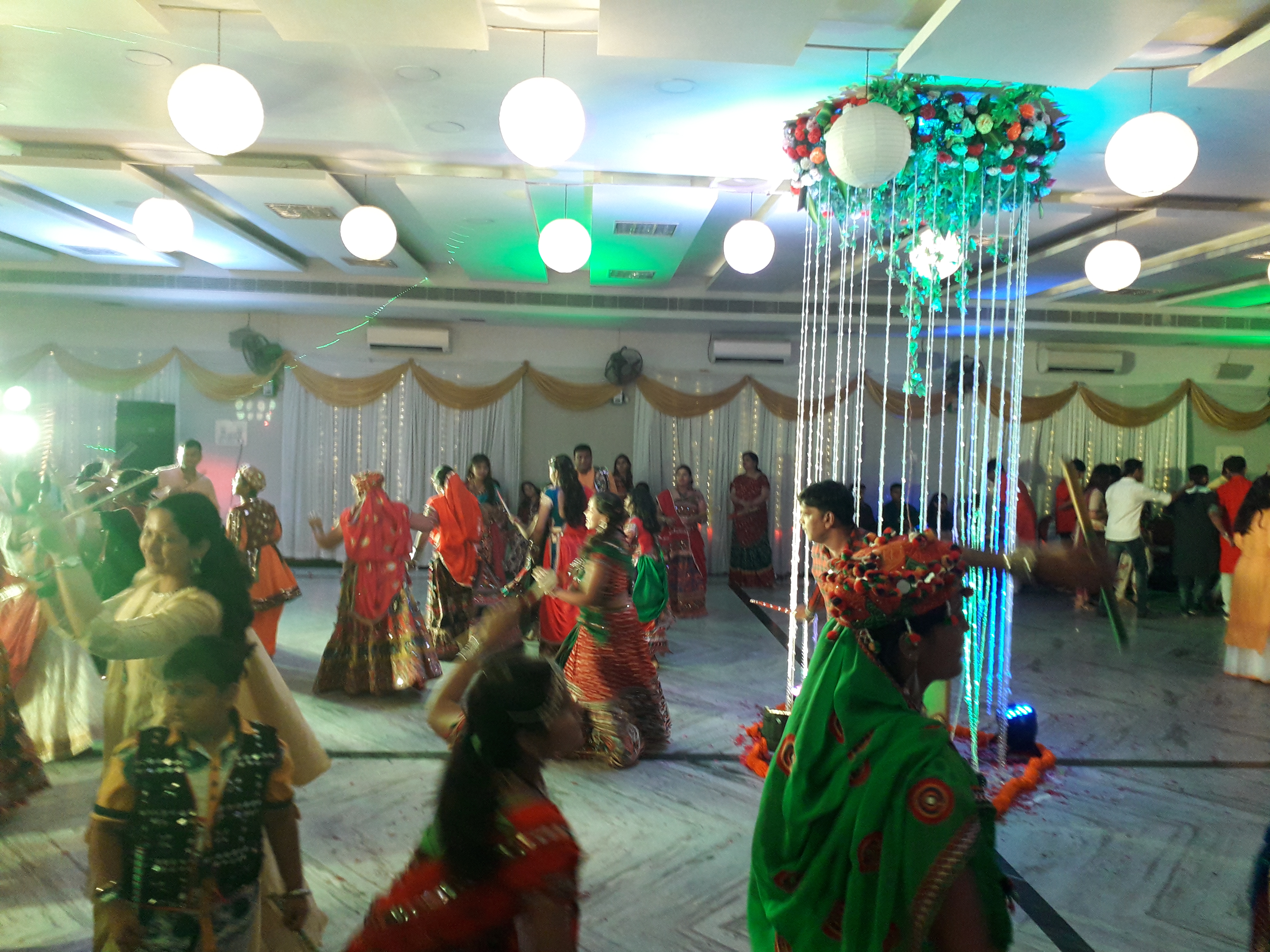 The new generation has a special interest in Garba and Dandiya