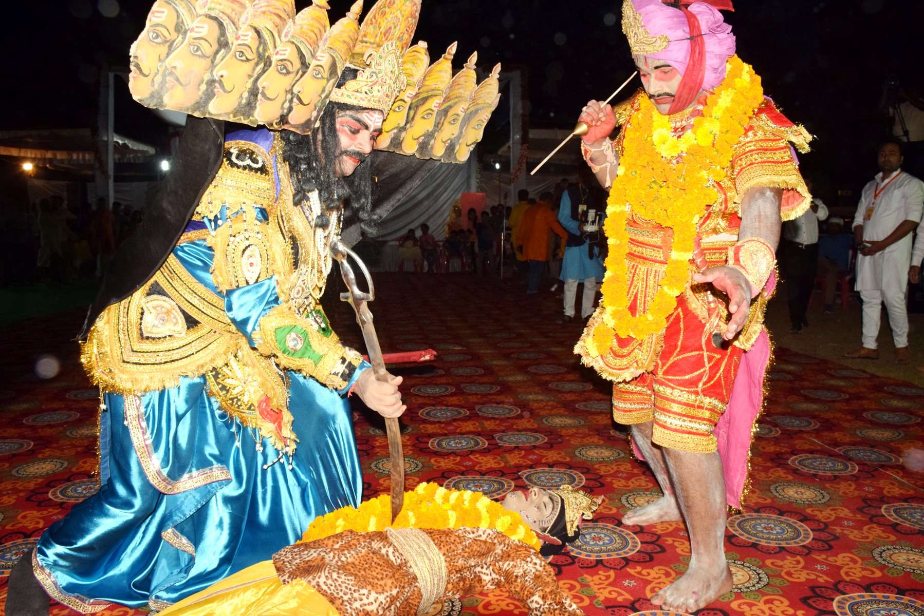 ravan dahan in satna