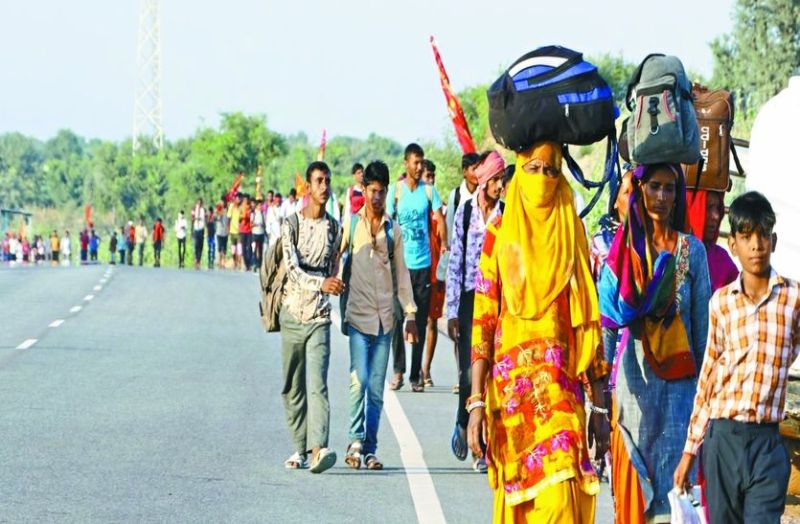 हाईवे पर 70 किमी तक आस्था व विश्वास की अटूट डोर