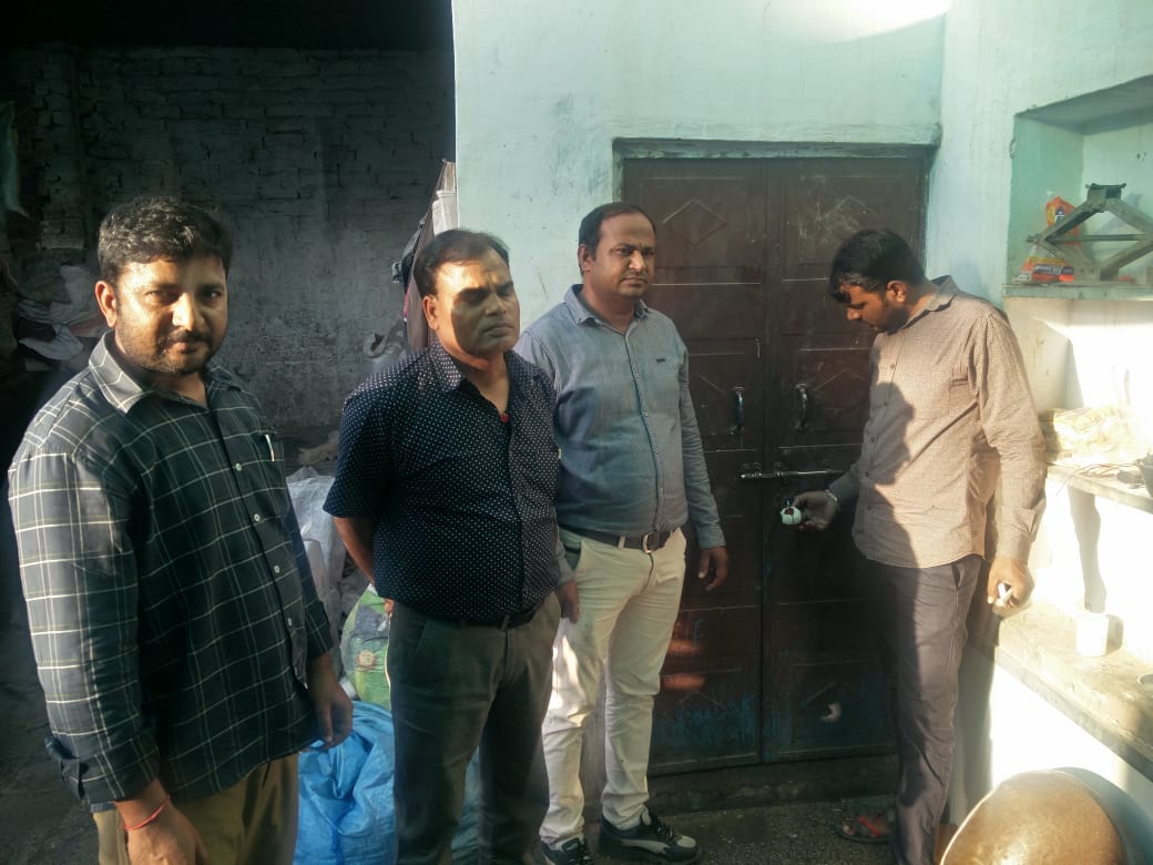 Health department inspected in khajuwala bikaner