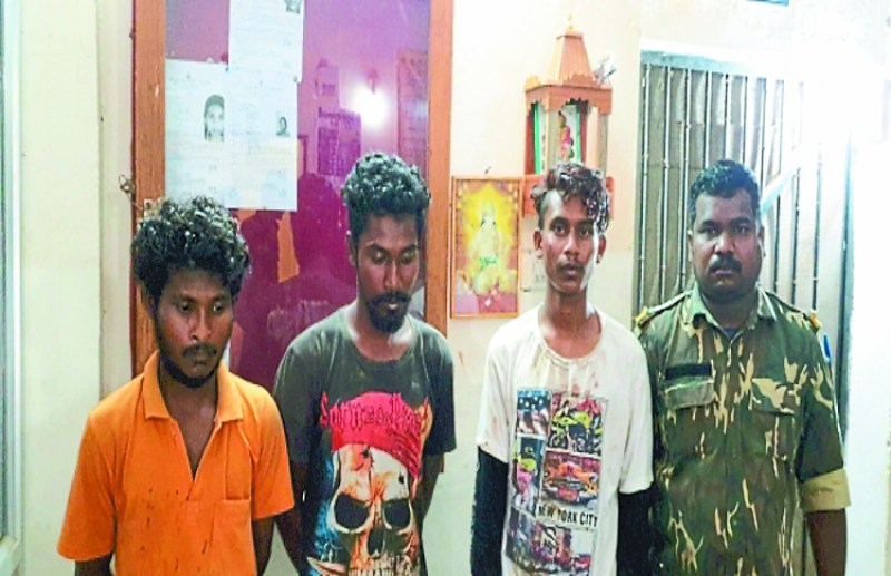 सरेआम हथियार दिखाकर गुंडई करना पड़ा भारी, अब खाएंगे जेल की हवा