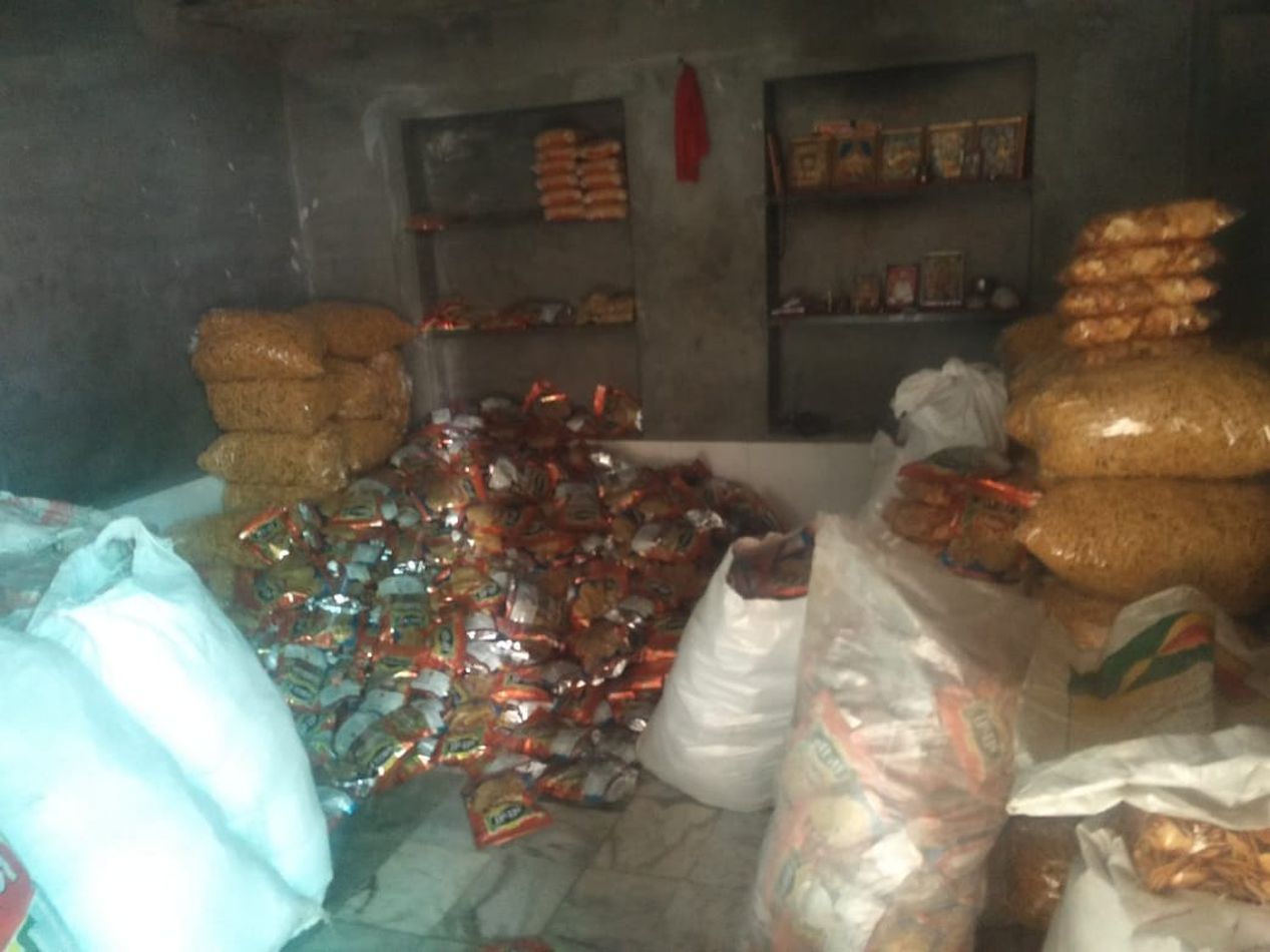 Bikaner news: adulteration of powder in spices Namkeen factory sealed
