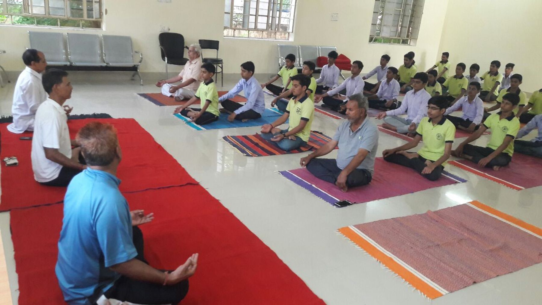 Meditation Yoga  Ayurvedic Medicine Camp