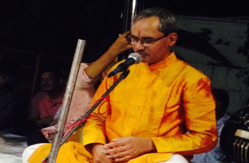 Pandit Vazh overwhelmed with classical singing