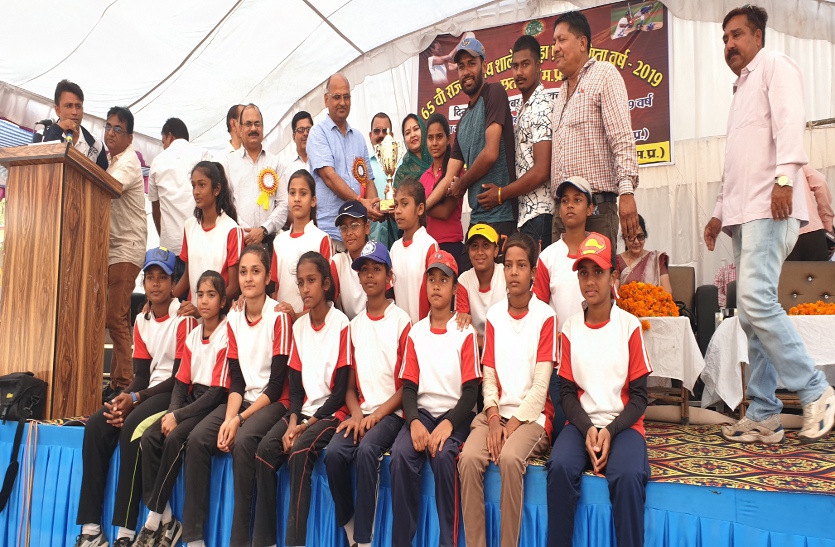 Celebration of 65th state level sports competition