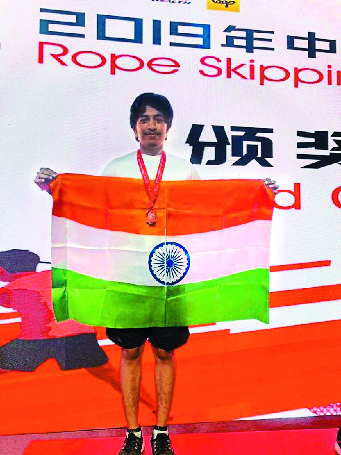कीर्तिराज ने चीन में जीता रजत पदक
