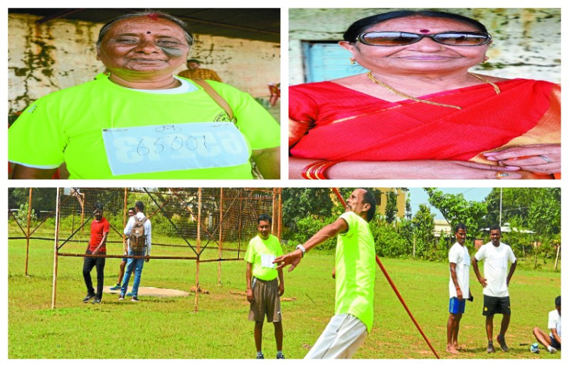 इन खिलाड़ियों के जूनून के सामने बौना साबित हो रहा उम्र, 75 और 65 साल की उम्र में जीते कई नेशनल एथलेटिक्स मेडल