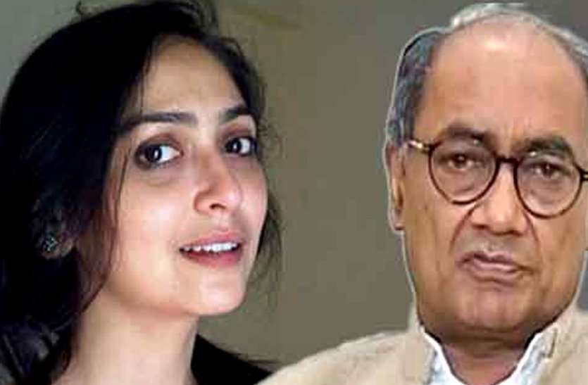 Digvijay Singh made this big statement about wife Amrita Video