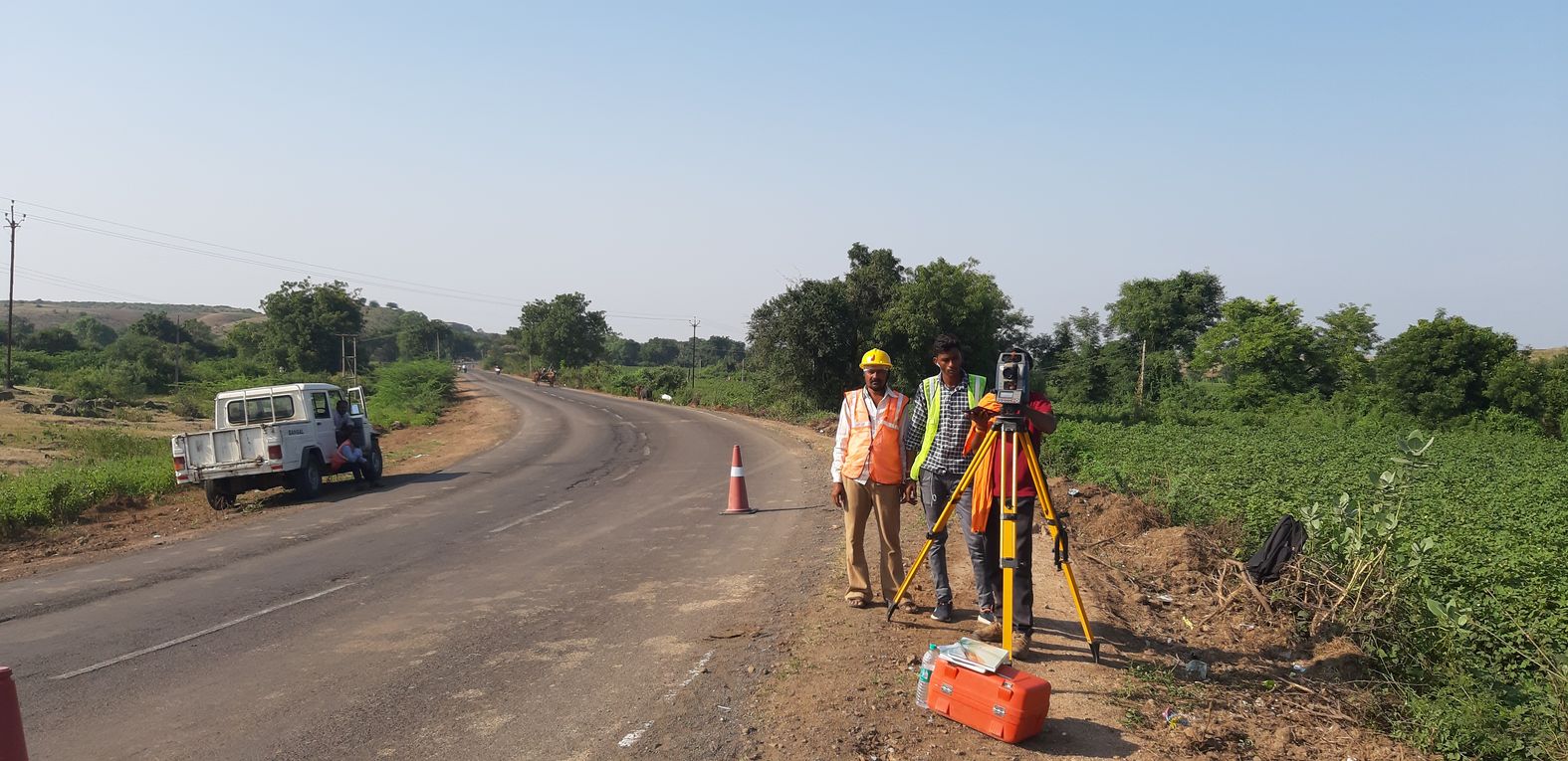 National highway construction in khargone