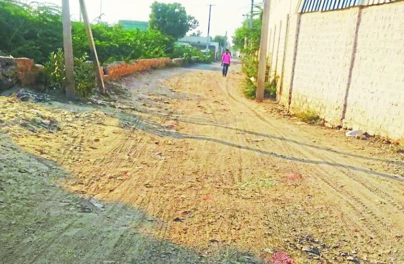 Road approved 9 months ago, work has not started yet