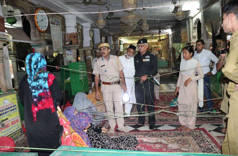 Dargah security-खानाबदोश बन सकते हैं 'खतरा