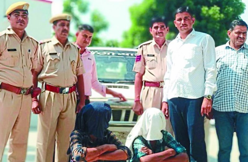 Two accused of vehicle theft arrested, stolen Scorpio seized