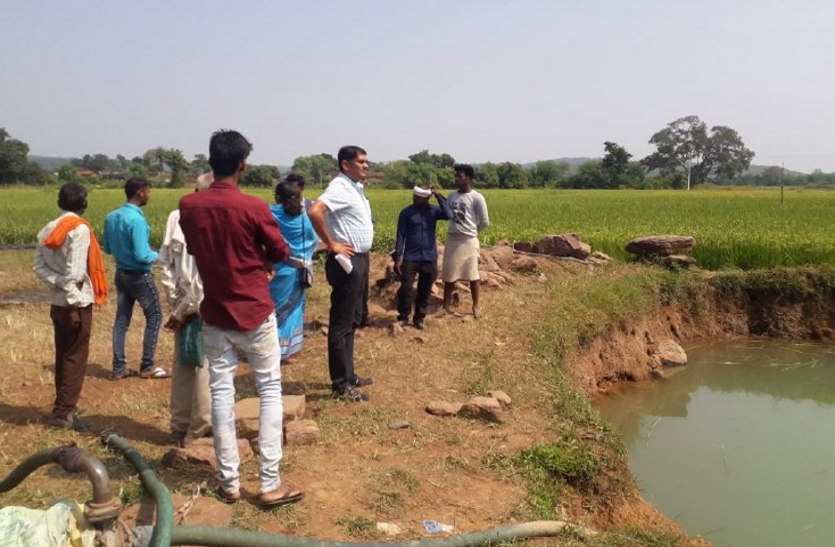 Panchayat secretary suspended guilty of incomplete well construction